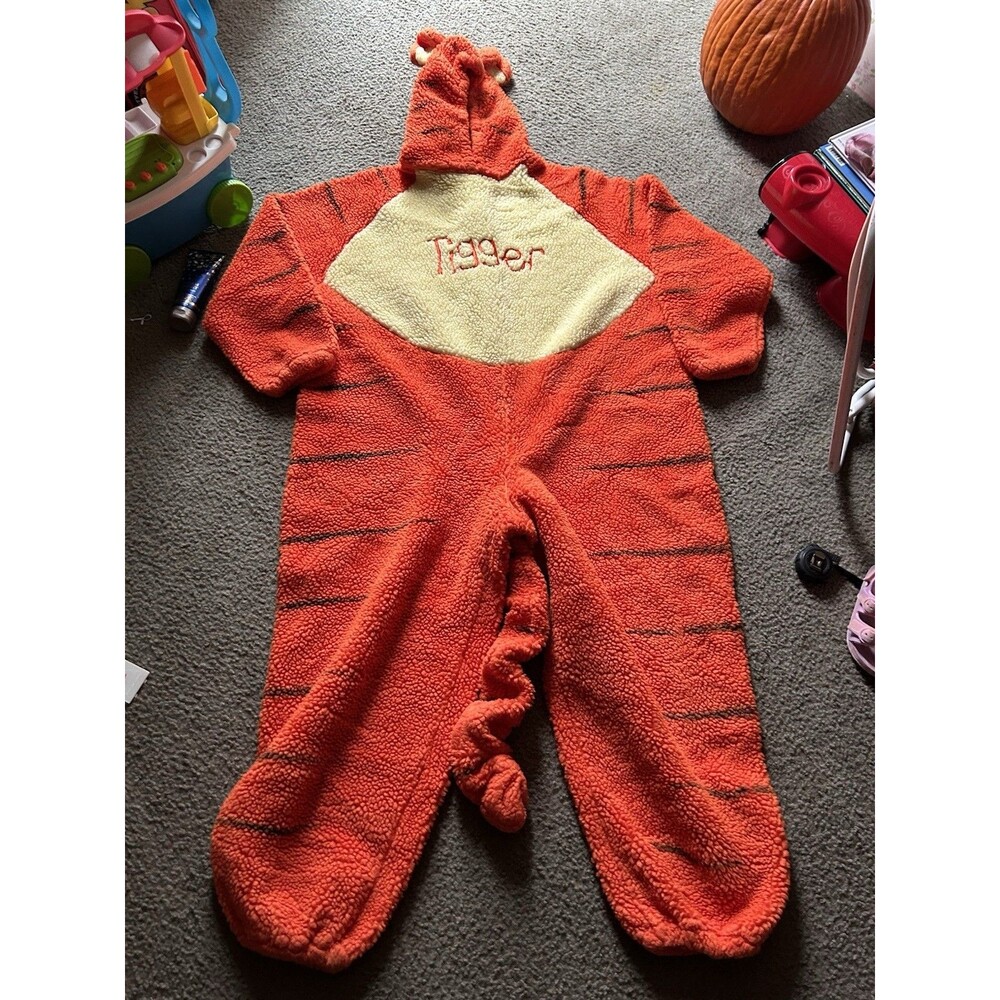 Disney Store Adult LARGE Vintage Tigger Costume Cosplay Plush Play